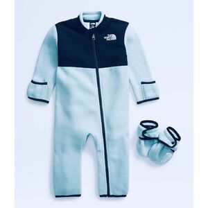 NWOT The North Face Baby Denali One-Piece Heavyweight Polartec Fleece Set 18-24M